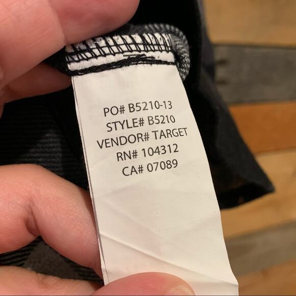 NWT "Maid of Honor" Flannel Plaid Button Down Shirt M - Picture 10 of 11